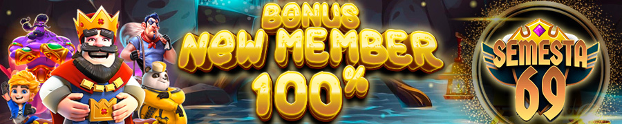 BONUS NEW MEMBER 100% SLOT